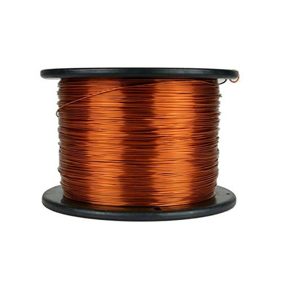 TEMCo Magnet Wire 11 AWG Gauge Enameled Copper 8oz 20ft 200C Coil Winding TEMCo Magnet Wire 11 AWG Gauge Enameled Copper 8oz 20ft 200C Coil Winding